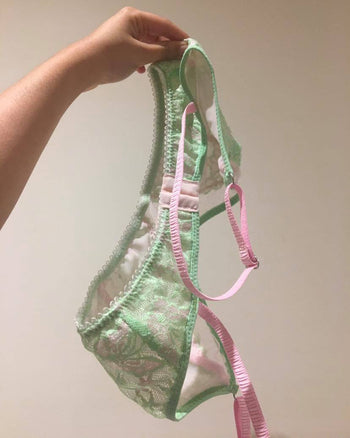 Minty Lace Bralette