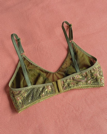 Olive Lace Bralette
