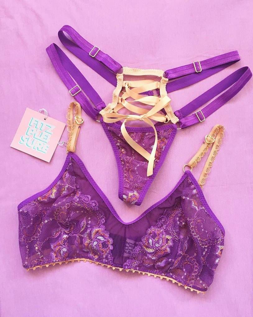 Passionfruit Corset Thong