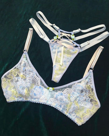 Frozen Dew Corset Thong
