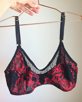 Midnight Lace Bralette