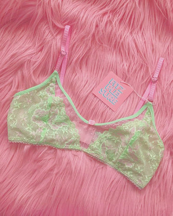 Minty Lace Bralette