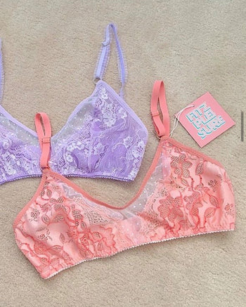 Peachy Dreams Lace Bra