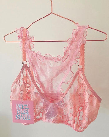 Peachy Dreams Lace Bra