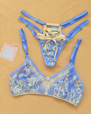 Royal Periwinkle Lace Bralette